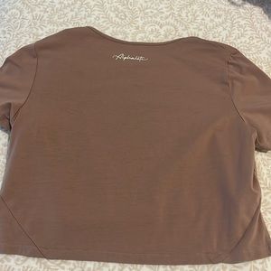 Alphalete crop athletic top